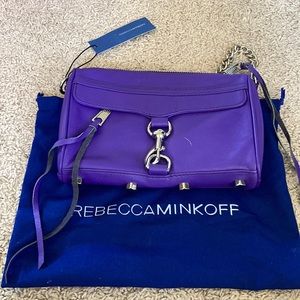 Rebecca Minkoff handbag, purple